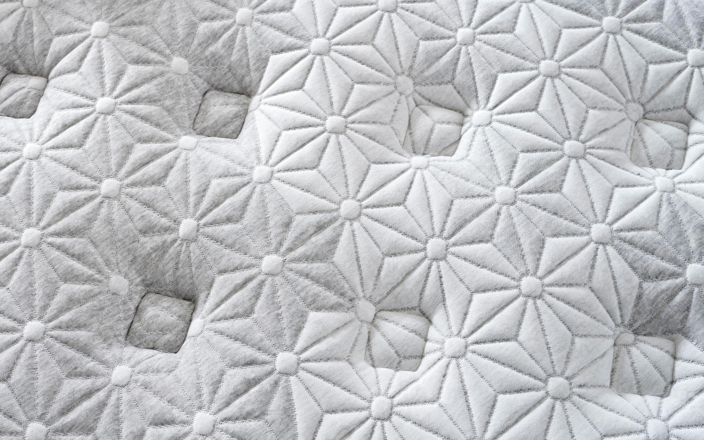 Pat dublu Boxspring 160/200 Velira + saltea, gri  11
